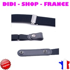 Ceinture invisible ceinture sans boucle ceinture Jean Pantalon mixte Homme Ceinture homme price