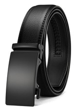 ceinture a cliquet en cuir pour homme avec boucle coulissante, bordure pour s ad Ceinture homme price