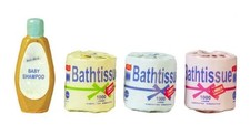 Maison de Poupées 3 Toilette Tissu Petits Pains & Bébé Shampooing Miniature Bébé shampooing price
