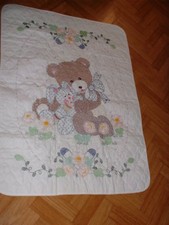courtepointe matelassée bebe (motif ours ) Courtepointe price