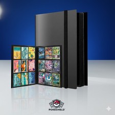 Album - Classeur 360 Cartes Pokémon ,Lorcana , Page feutré NOIR Classeur price