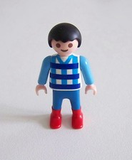 PLAYMOBIL (3116) ENFANT MODERNE - Garçon Pull Blanc à Motif Pantalon Bleu Bottes Bottes garçon price