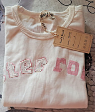 t-shirt haut fille blanc manches longues - taille 6 ans (neuf avec étiquette) T-shirt fille price