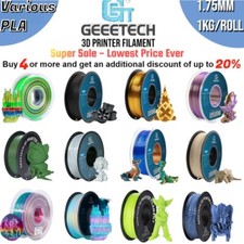 Geeetech d'imprimante 3D Filament 1,75mm1kg mat/soie/lumineux/bois/marron/HS-PLA Filament price