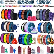1KG 1.75MM GEEETECH Impression 3D Filament Multicolore PLA/ABS+/PETG/TPU/Résine Filament price