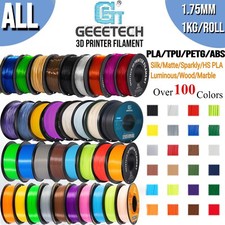 Geeetech Imprimante 3D Filament 1,75 mm PLA/ABS+/PETG/TPU/Soie PLA/UV Harz 1kg F Filament price