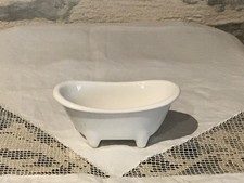 Porte-savon/porte-éponge "baignoire", céramique blanche Savon porte-savon price