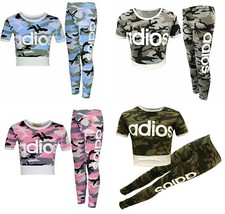 Ensemble De Survêtement Pour Filles Enfants Adios 2 Pièces Loungewear 5-13 Ans Survêtement fille price