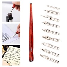 Calligraphie de kit de stylo d'immersion de bande dessinée avec 9 plumes Biseauté pointe (Calligraphy) stylo price