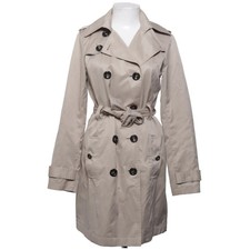Laura Clement, trench, femme, taille : 36, beige, coton/polyester #oHa Trench femme price