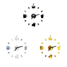 Décorative Éléments Miroir Mur Horloge Cristal Transparent Environnementalement Mur horloge price