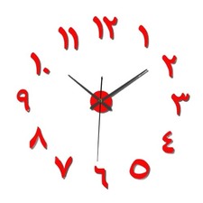 Grande horloge murale bricolage horloge acrylique unique pour le mur de la Mur horloge price