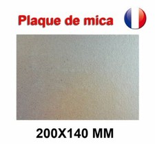 Plaque de Mica  à découper Pour Four Micro-Ondes Universelle 200X140 mm France Micro-ondes fours price
