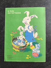 Ancien protège cahier publicitaire Fromage Bleu Reckit Lapin Pâque Cahier price