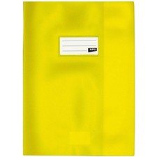 Protège-cahier opaque jaune en PVC – Format 21x29,7 cm – Épaisseur 19/100ème – G Cahier price