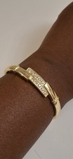 Bracelet Doré Jonc En Plaque Or Bracelet en or price