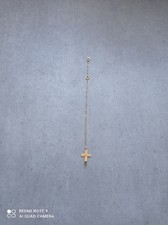 Bracelet En Croix En Or 9k Sans Fermoir, Vendu En L'état Bracelet en or price