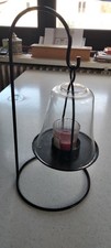 Très Joli Support De Bougie En Verre Et Ferronnerie Pour intérieur Ou Extérieur. Bougie support price