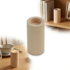 Bougeoir bois rond 14cm déco à peindre support bougie DIY Bougie support price