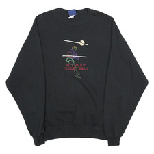 Sweat-Shirt Crew Neck Noir ORSMAN Pour Hommes XL En Mélange De Coton Sweat-shirt homme price
