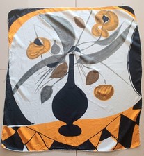 Foulard Soie Vintage 50's Foulard price