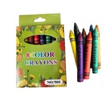 Ensemble De 8 Crayons À La Cire Couleurs École Colorier Crayon Pastel Cire crayons price