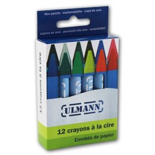 12 Crayons À La Cire - Ulmann Cire crayons price