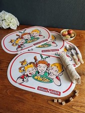 Lot de 4 Sets de Table Vintage William Saurin -Illustration Rétro Cuisine France Repas et Kitchen table price