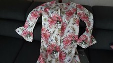 Manteau court à fleurs taille 32/34 Overcoat femme price