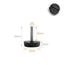 Réglable Conférence Pièce Tables Nivellement Pied Meuble Glide Plastique Conférence table price