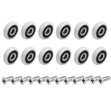 Roulettes pour cabine de douche 12 pièces roulements Box Douche 25 mm Roulett... Douche cabine price