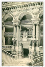 K42 - CPA PARIS OPERA VUE INTERIEUR LE GRAND ESCALIER PORTE DES BAIGNOIRES 1906 Baignoires price