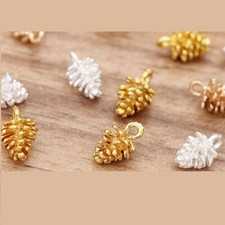 Pendentif Pomme de pin en Argent ou plaqué Or, Bijou Homme Femme option Collier Collier en argent price