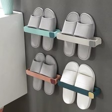 Rack chaussures salle de bain mural, sans perçage, étagère suspendue pratique Salle de bain étagère price