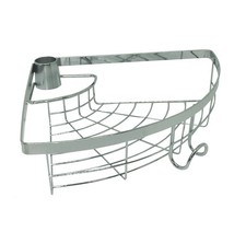Étagère d'angle de salle de bain étagère étagère panier pour barre de... Salle de bain étagère price