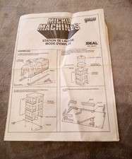 Notice seul Vintage Micro Machines Garage Station de lavage  Ideal Lavage machines price