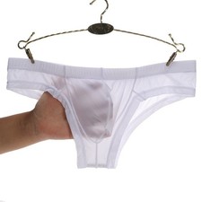 Homme Sexy Taille Basse Slip Sous-Vêtement Respirant Slip String Culotte Bikini Bikini price