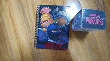 Carnet World of Worriors avec autocollant et bloc mémo Cahier et Notepad price