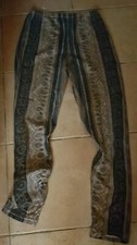 Legging Taille Unique Tons Bleu / Beige Leggings price