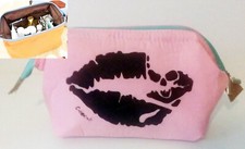 TROUSSE CRAYON MAQUILLAGE CADEAU PEINT MAIN BOUCHE TETE DE MORT Crayon trousse price