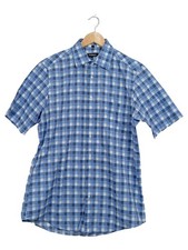 Chemise Décontractée Homme Bleue à Carreaux (EU 48, INT M) Chemise homme price