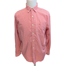 Chemise Nautica M Classic Fit Made in Mauritius Rouge a carreaux Manches Longues Chemise homme price