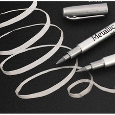 Feutre marqueur stylo métallique Argent : Noël, mariage Marqueur stylo price