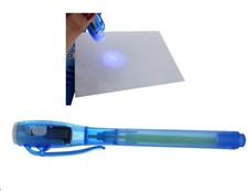 Stylo Encre Invisible Ultraviolet Avec Lampe UV Marqueur Écrire Lumière Marqueur stylo price