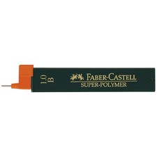 Mine graphite - Porte-mine - 1mm - B - Gris - Etui de 6 mines - Faber-Castell Crayon mine (Thin) price