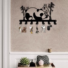 Patère Porte-manteau, Motif Panda, Installation Facile, Porte-clés pour Bureau Bureau manteau porte-manteau price