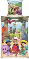 Parure de Lit Dino Ranch (Taie d'Oreiller 80x80cm + Housse de Couette 135x200cm) Literie ensemble / Sleep ensemble price