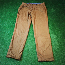 Pantalon chino Eddie Bauer homme 36 beige zippé droit pantalon décontracté cl... Pantalon homme price