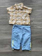 Adorable Ensemble Estival Bébé – Chemise + Short – Taille 68 – Très mignon ! Short bébé price