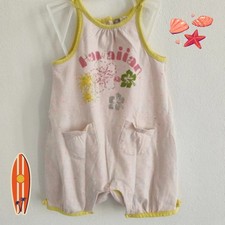 Combi Short Bébé Fille 18 Mois Rose – Combinaison Été Imprimé Hawaïen Légère Short bébé price